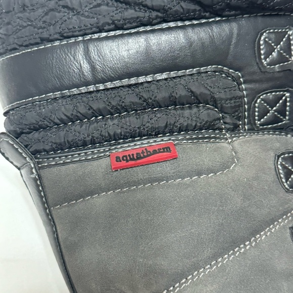 3M Thinsulate Snow black boots - Water resistant with faux fur - Picture 2 of 8